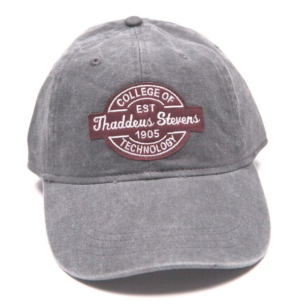 Ballcap Red Black & White Patch