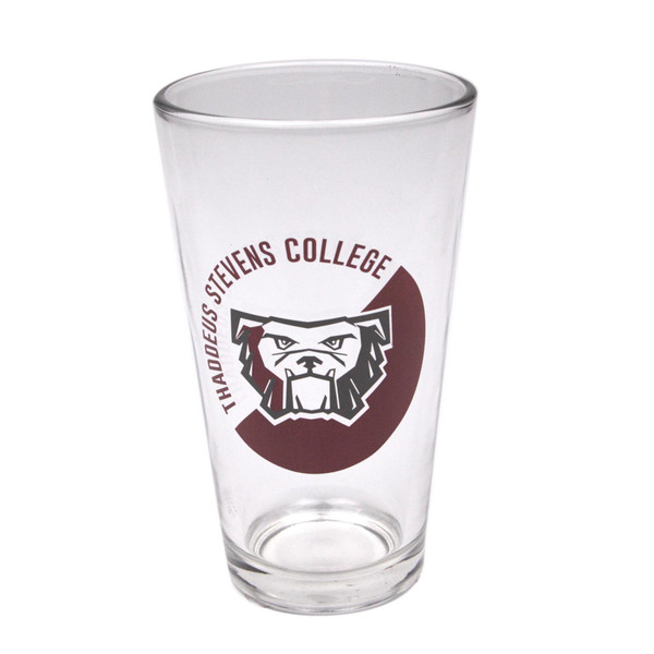 Pint Glass-Bulldog
