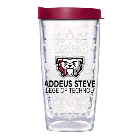 16oz Maroon Tumbler - House of Champ College Store; Thaddeus Stevens  College of Technology