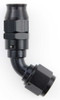 FRAGOLA FRAGOLA Hose Fitting #8 60 Deg PTFE Black FRG686008-BL FRG686008-BL