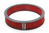 Air Filter Element Red 14in x 3in EDE43666, EDELBROCK, Air Filter Elements