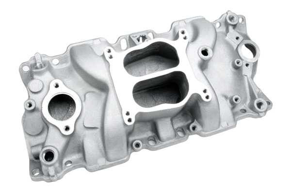 PROFESSIONAL PRODUCTS PROFESSIONAL PRODUCTS SBC Power+Plus PS Manifold - Satin PRP52001 PRP52001