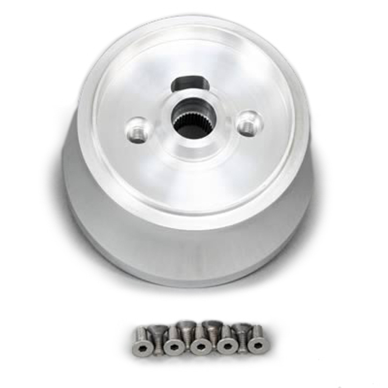LECARRA STEERING WHEELS Steering Wheel Adapter Nine Bolt 67-94 GM Black LECB-26423