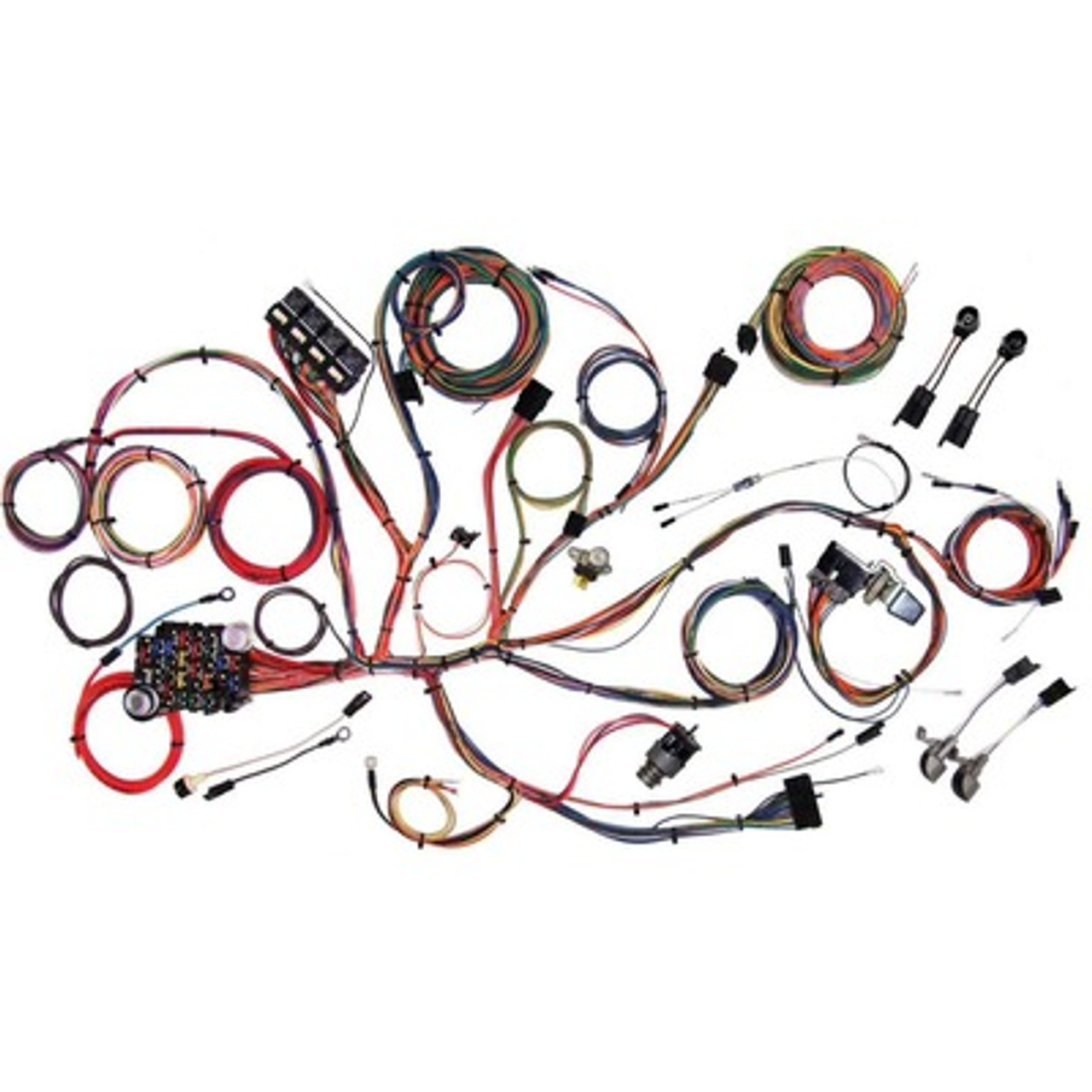 AMERICAN AUTOWIRE 64-66 MUSTANG WIRING HARNESS SYSTEM AAW510125