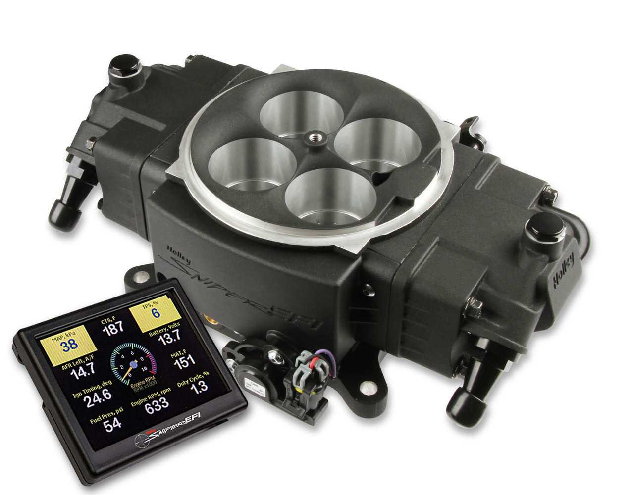 HOLLEY HOLLEY EFI Sniper 4150 Kit Black Finish HLY550-877 HLY550-877