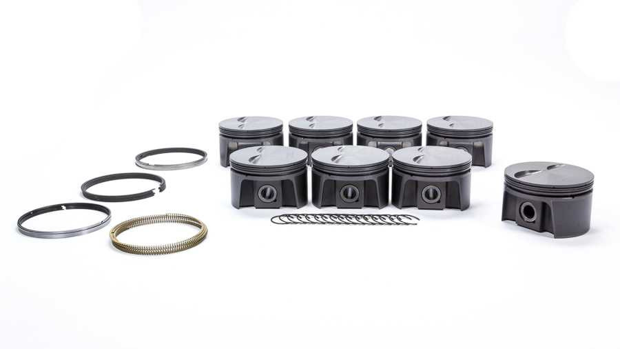 MAHLE PISTONS MAHLE PISTONS SBC 305 Powerpak Piston Set F/T 3.786 Bore MAH930205586 MAH930205586