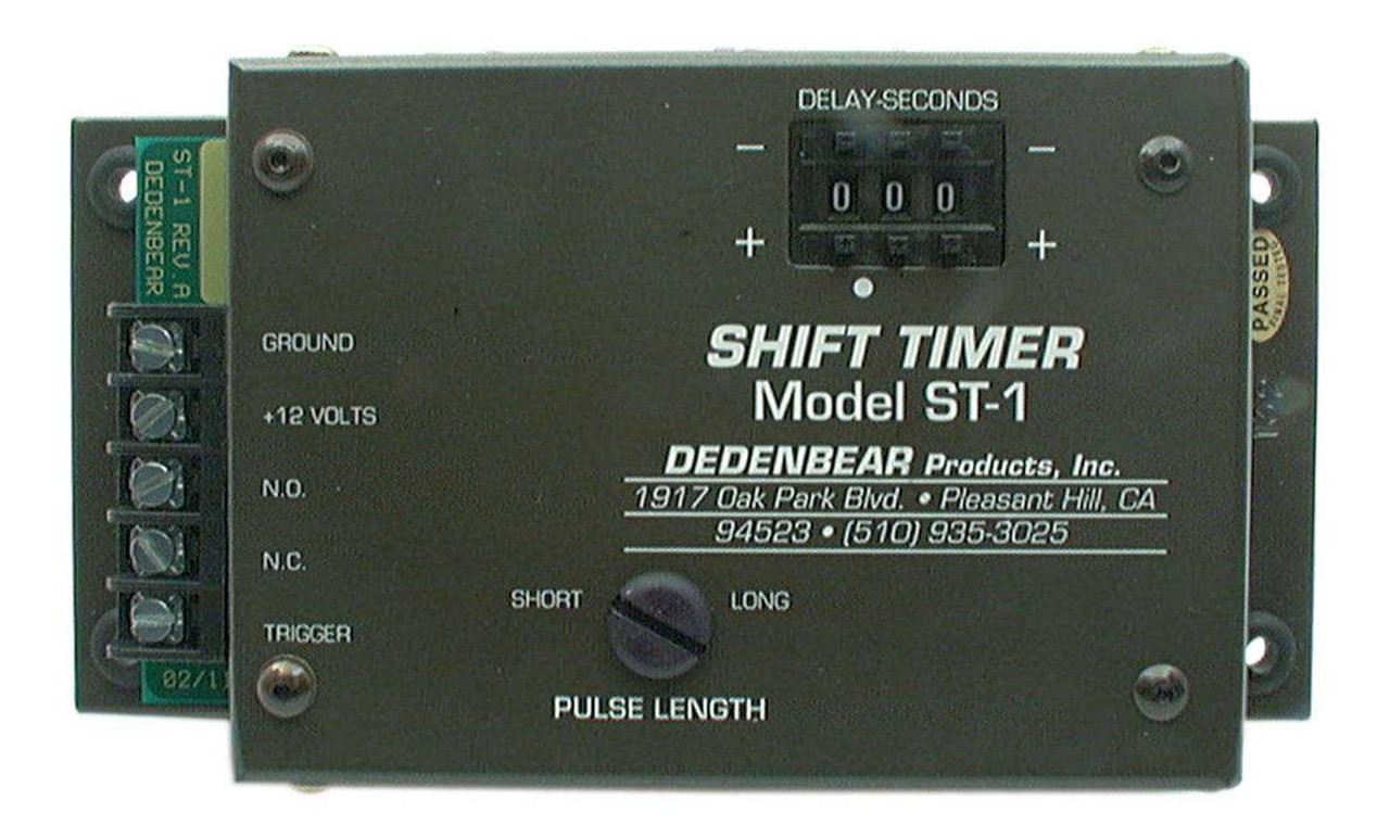 Shift Timer DEDST1, DEDENBEAR, Shifter Controllers