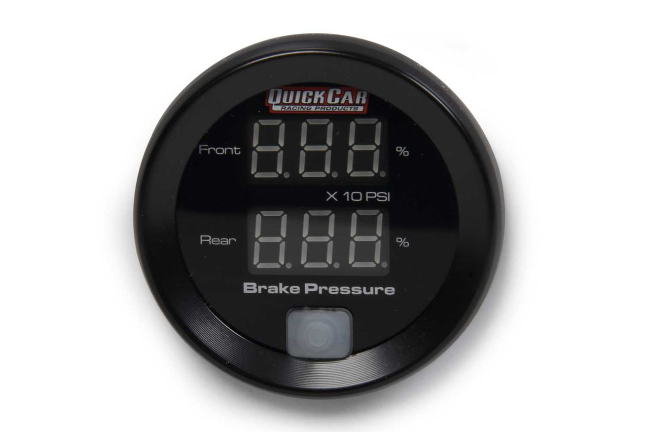 QUICKCAR RACING PRODUCTS QUICKCAR RACING PRODUCTS Brake Bias Digital Gauge w/ Senders QRP67-101 QRP67-101