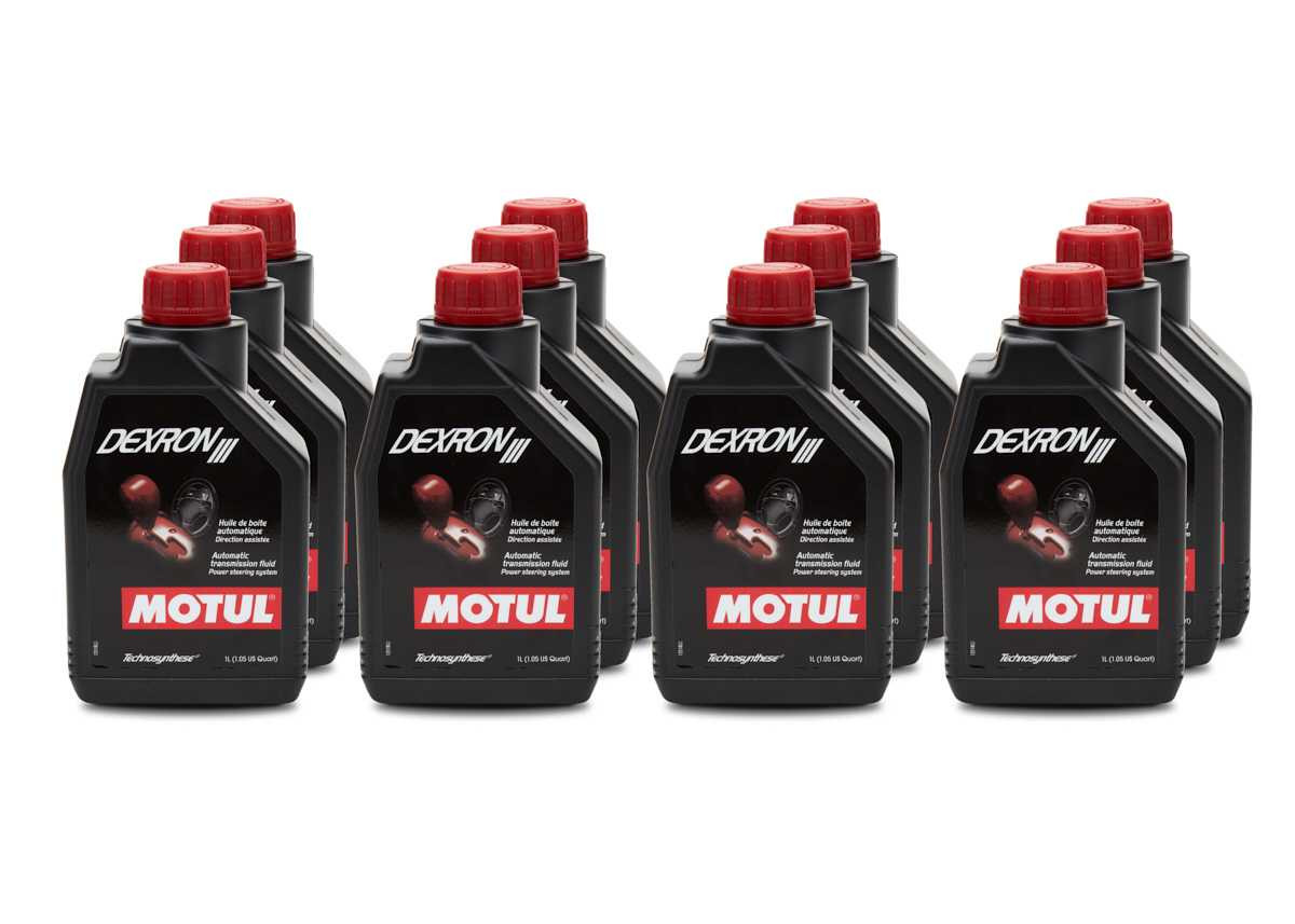 MOTUL USA MOTUL USA Dexron III 12X1 Liter MTL105776-12 MTL105776-12