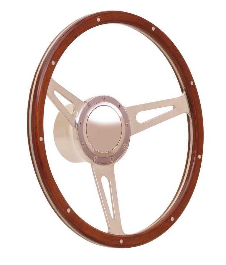 GT PERFORMANCE GT PERFORMANCE Steering Wheel GT9 Retro Cobra Wood GTP38-4247 GTP38-4247