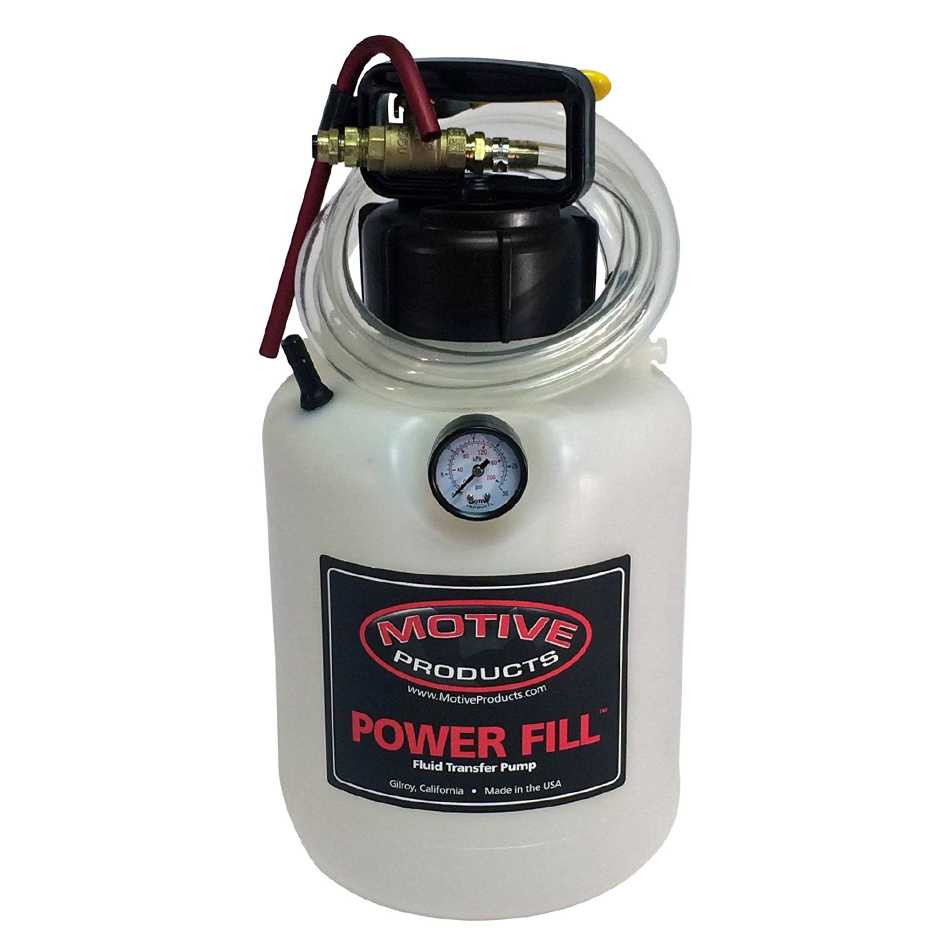 MOTIVE PRODUCTS MOTIVE PRODUCTS Fluid Transfer Pump XL MTP1735 MTP1735