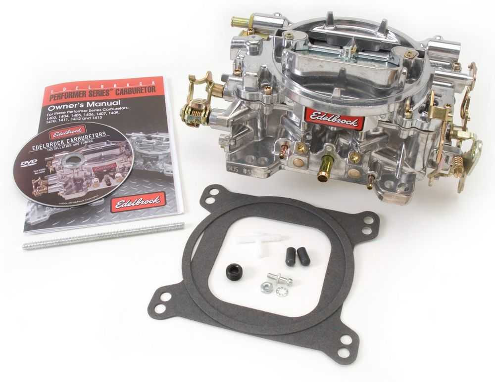 500CFM Performer Series Carburetor w/M/C EDE1404, EDELBROCK, Carburetors