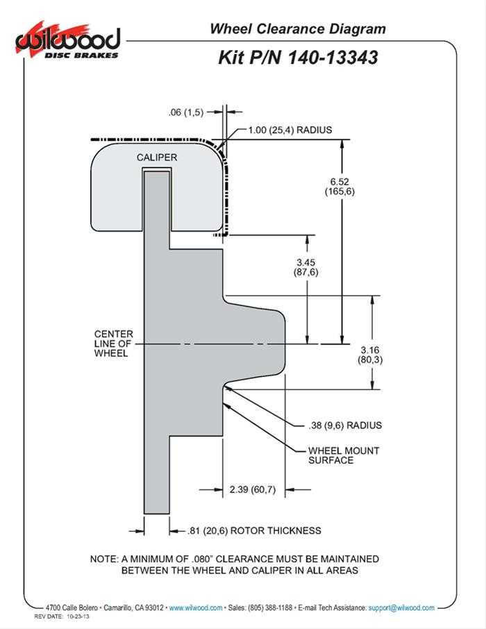 WILWOOD DYNAPRO DUST-BOOT PRO SERIES FRONT BRAKE KIT FOR 1965-1969 MUSTANG  WIL140-13343-D