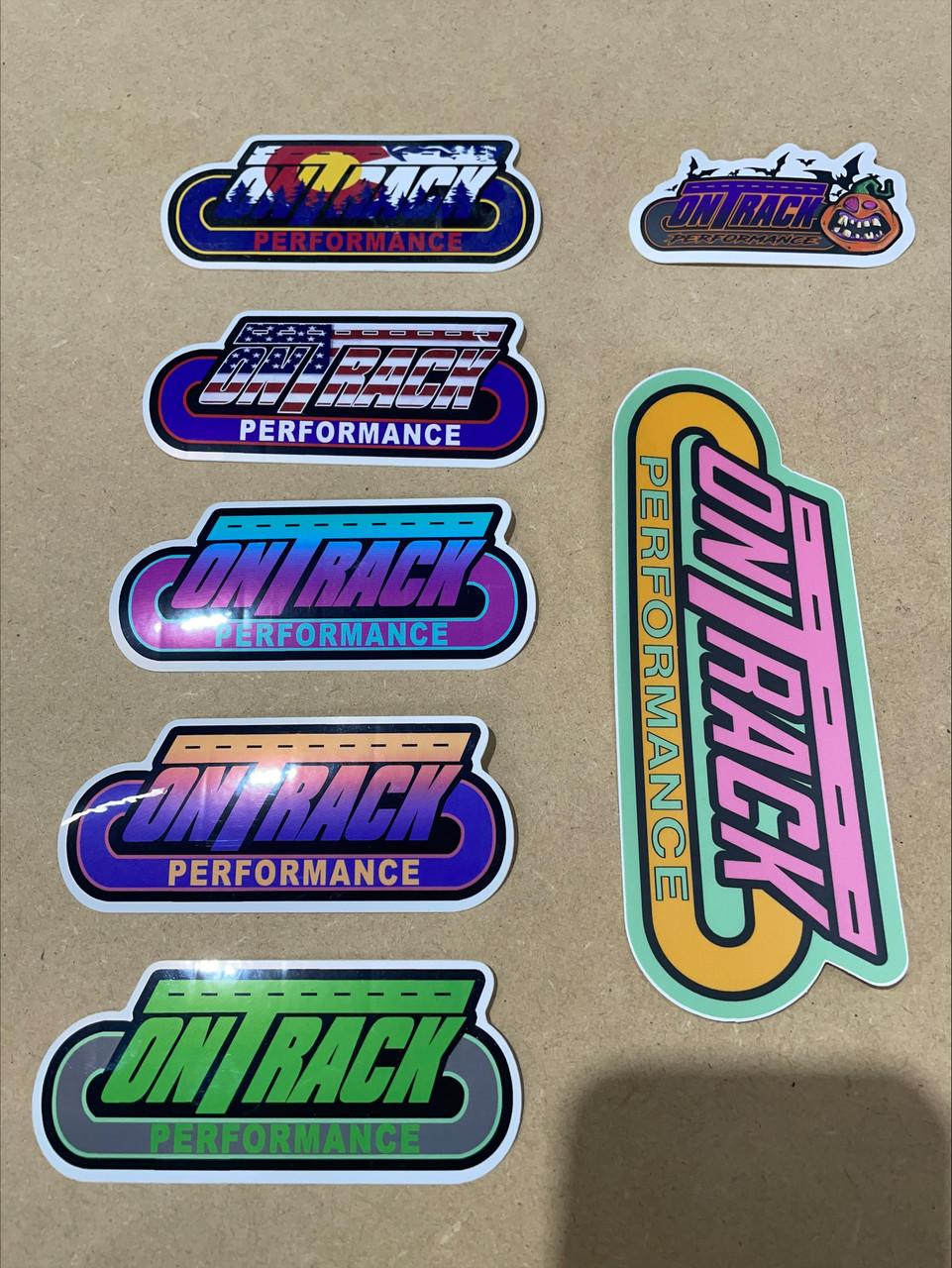 ON TRACK PERFORMANCE STICKER PACK OTPSTKRS