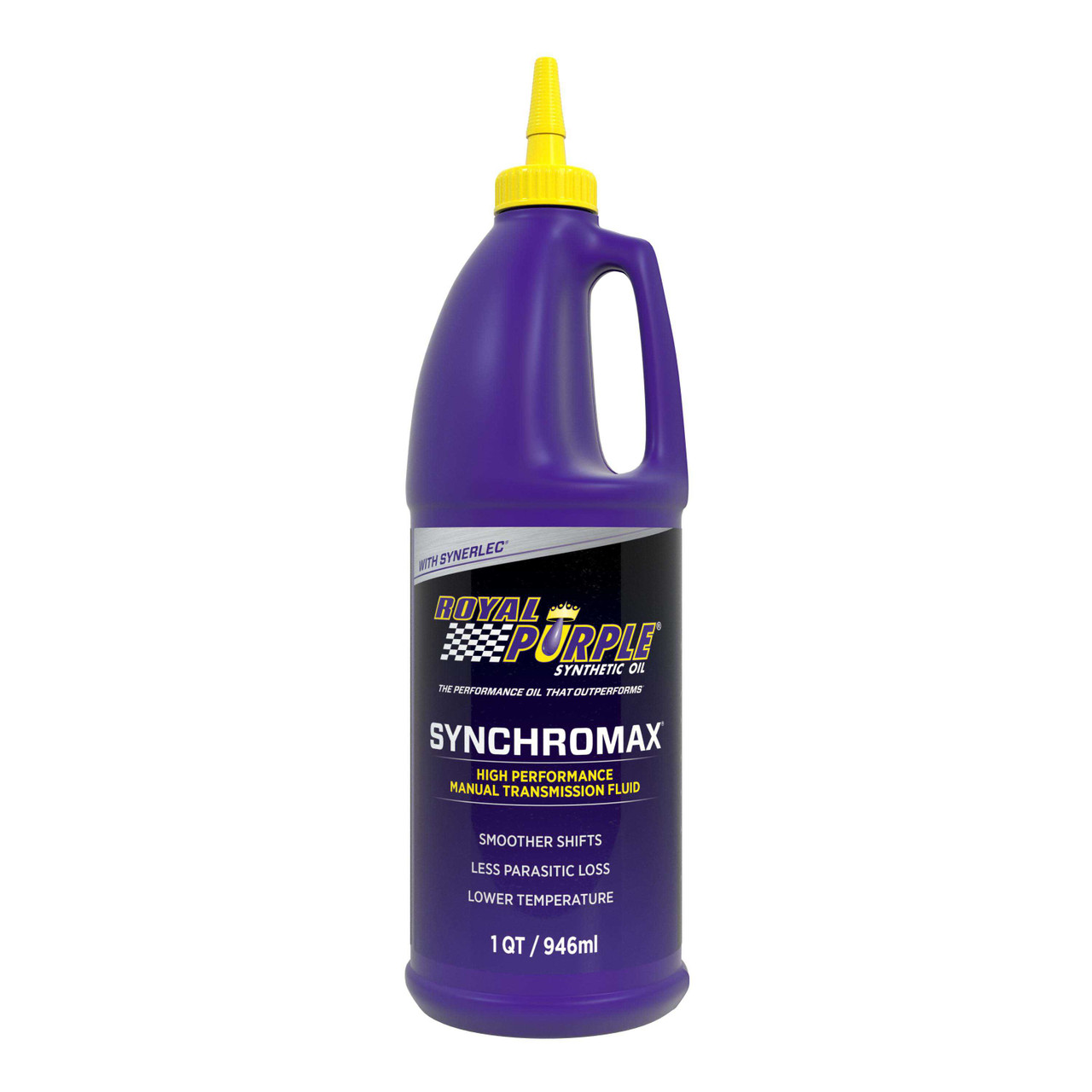 Synchromax Manual Trans. Fluid 1 Quart ROY01512, ROYAL PURPLE, Transmission Fluid