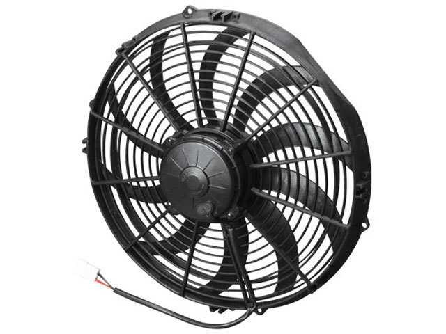 14in Puller Fan Curved Blade 1864 CFM SPA30102042, SPAL ADVANCED TECHNOLOGIES, Cooling Fans - Electric