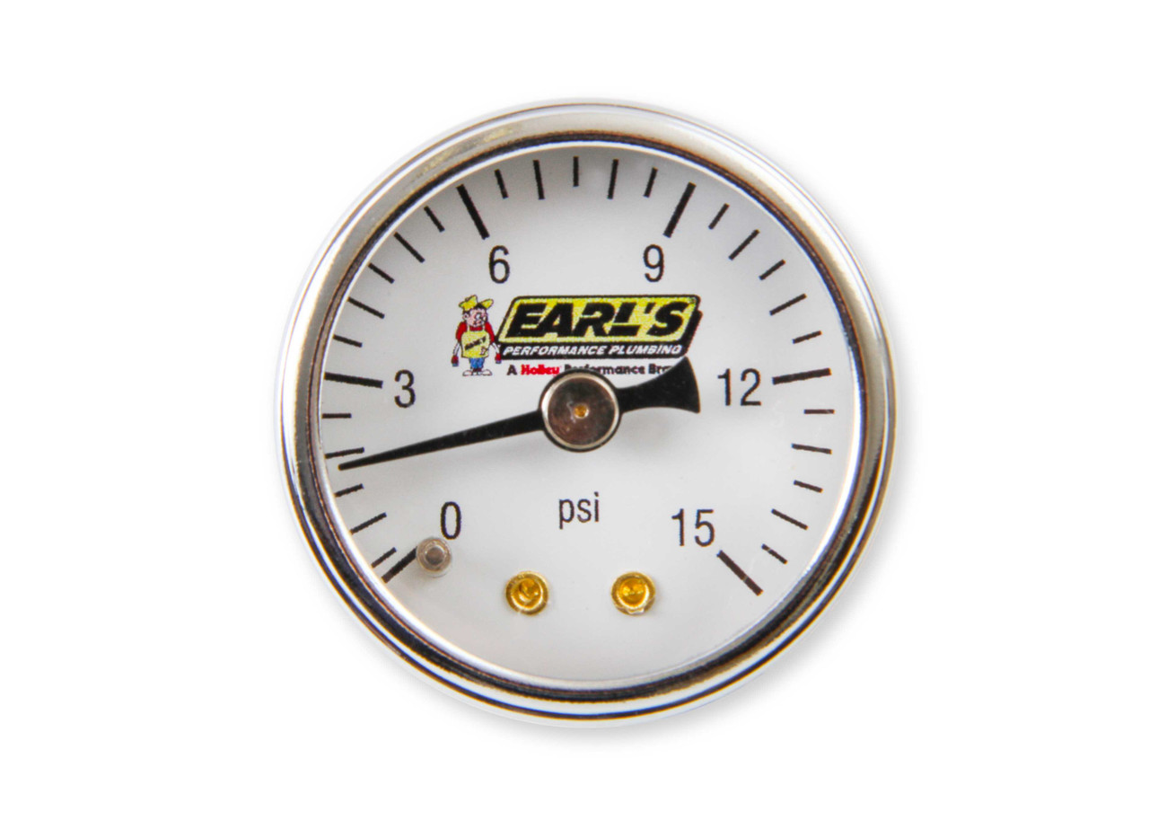 Earl's Fuel Pressure Gauge EAR100195ERL, Earl's, Fuel Pressure Gauge