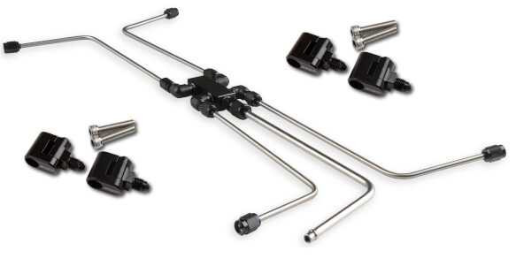 Earl's LS Steam Tube Kit w/ Stainless Steel Hard Line Tubing and Steam Vent Adapters EARLS0041ERL, Earl's, Plumbing AN Fittings and Hose