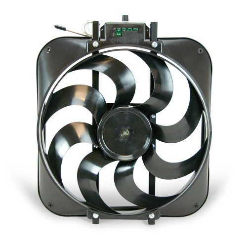 15in S-Blade ElectricFan w/Temp Control FLE109304, FLEX-A-LITE, Cooling Fans - Electric