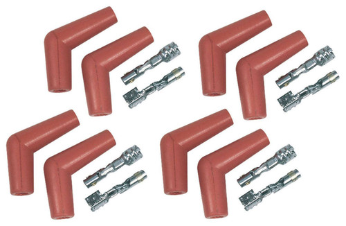 115 Deg Spark Plug Boots 8-Pack MSD8853, MSD IGNITION, Spark Plug Boots