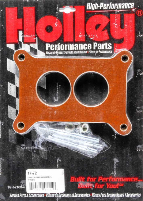 HOLLEY HOLLEY 1in Carburetor Spacer 2300 Flange HLY17-72 HLY17-72