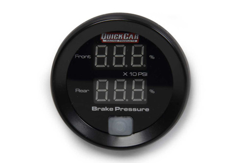 QUICKCAR RACING PRODUCTS QUICKCAR RACING PRODUCTS Brake Bias Digital Gauge w/ Senders QRP67-101 QRP67-101