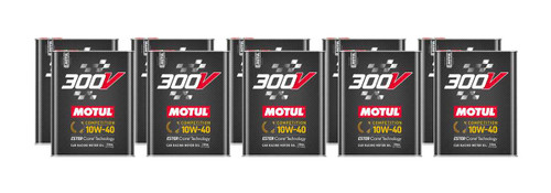 MOTUL USA MOTUL USA 300V Competition Oil 10w40 Case 10 x 2 Liter MTL110821-10 MTL110821-10