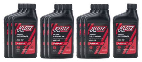 KLOTZ SYNTHETIC LUBRICANTS KLOTZ SYNTHETIC LUBRICANTS Pure Estorlin Racin Oil Synthetic Case 10 x 1 Qt KLOKE-916-10 KLOKE-916-10
