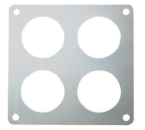 4500 Carb. Safety Plate MOR64935, MOROSO, Carburetor Adapters and Spacers