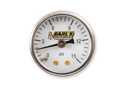 Earl's Fuel Pressure Gauge EAR100195ERL, Earl's, Fuel Pressure Gauge