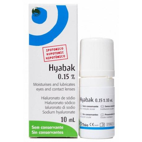 Hyabak solución hidratante ocular 10 mL