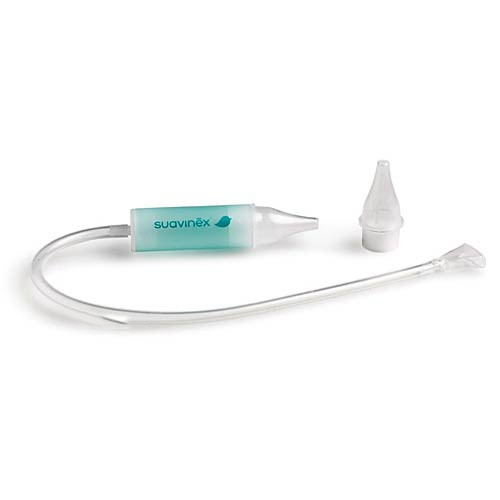 Suavinex aspirador nasal anatómico con recambio, 1 unid