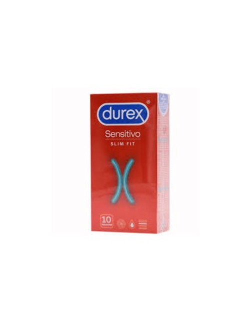 Durex sensitivos suave slim fit 10 U