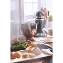 Kitchenaid® Value Bundle Artisan® Series 5 Quart Tilt-Head Stand Mixer with Flex Edge Beater KSM150FEOB