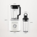 KitchenAid® Pure Power Blender with 2 Personal Blending Jars KSB2078PL