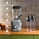KitchenAid® Pure Power Blender with 2 Personal Blending Jars KSB2078DG