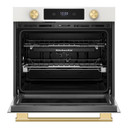 Kitchenaid® 30-inch Smart Electric Single Wall Oven with Assisted Cooking Modes KOES730SPL