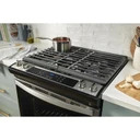 5.0 Cu. Ft. Whirlpool® Gas Range with Frozen Bake™ Technology WEG515S0LS