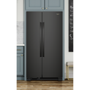 Whirlpool® 33-inch Wide Side-by-Side Refrigerator - 22 cu. ft. WRS312SNHB