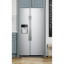 Whirlpool® 36-inch Wide Side-by-Side Refrigerator - 25 cu. ft. WRS555SIHZ