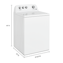 Whirlpool® 4.4 cu. ft. Top Load Washer with Soaking Cycles, 12 Cycles WTW4855HW