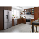 Whirlpool® 6.4 Cu. Ft. Smart Contemporary Handle Slide-in Electric Range with Frozen Bake™ Technology YWEEA25H0HZ