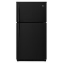 Whirlpool® 33" Wide Top-Freezer Refrigerator with Optional EZ Connect Icemaker Kit WRT541SZDB