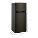 Whirlpool® 28-inch Wide Refrigerator Compatible With The EZ Connect Icemaker Kit - 18 Cu. Ft. WRT518SZKV