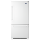 Maytag® 30-inch Bottom Freezer Refrigerator with Freezer Drawer MBB1957FEW