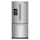 Maytag® 30-Inch Wide French Door Refrigerator with Exterior Water Dispenser- 20 Cu. Ft. MFW2055FRZ