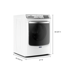 Maytag® Smart Front Load Washer with Extra Power and 24-Hr Fresh Hold® option - 5.8 cu. ft. MHW8630HW