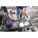 Kitchenaid® 44 dBA Dishwasher with FreeFlex™ Third Rack and LED Interior Lighting KDTM804KBS