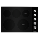 Kitchenaid® 30 Electric Cooktop with 5 Elements and Knob Controls KCES550HBL