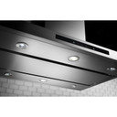 Kitchenaid® 36" Island-Mount, 3-Speed Canopy Hood KVIB606DSS